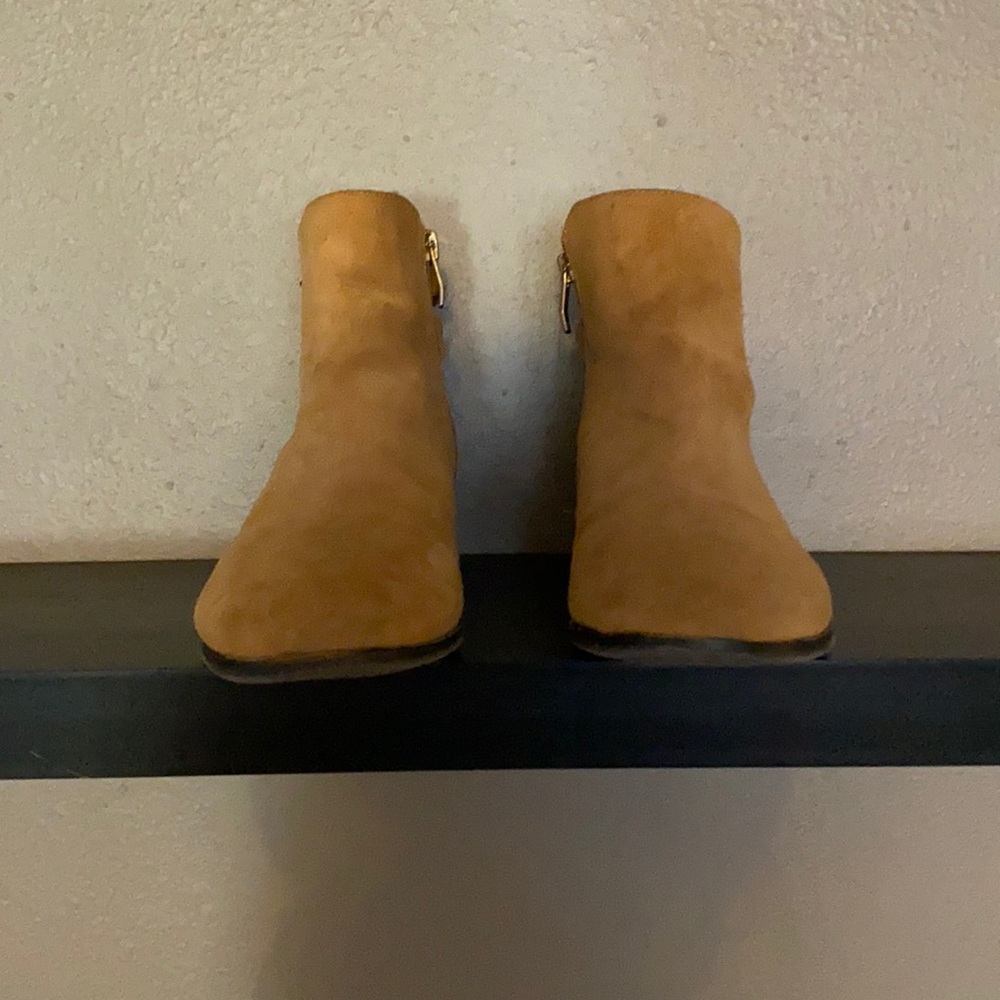 Vince Camuto Suede Sparkle Back Booties